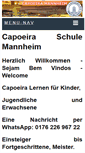 Mobile Screenshot of capoeira-ma.de