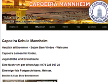 Tablet Screenshot of capoeira-ma.de